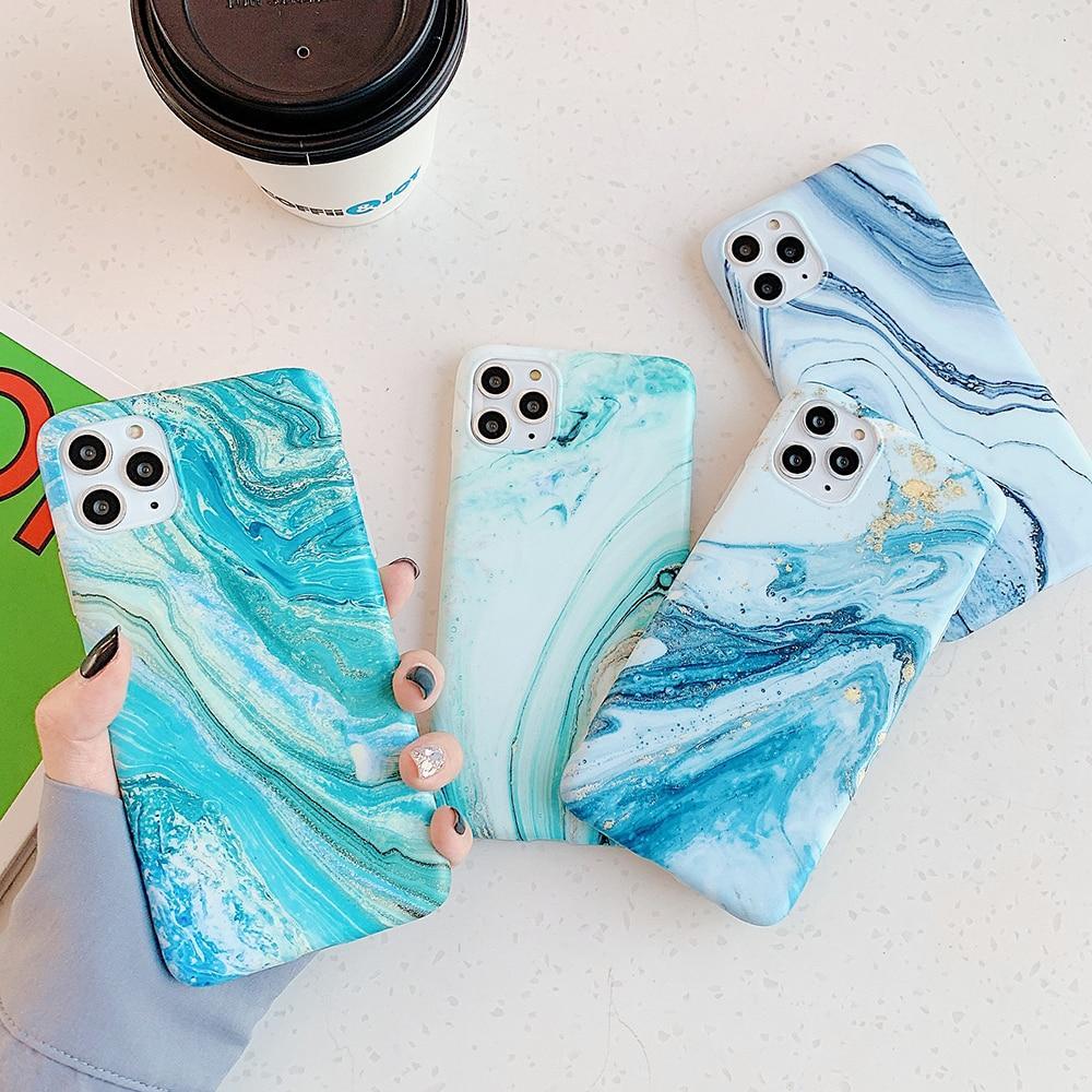 Sea Marble Color Case-xinru