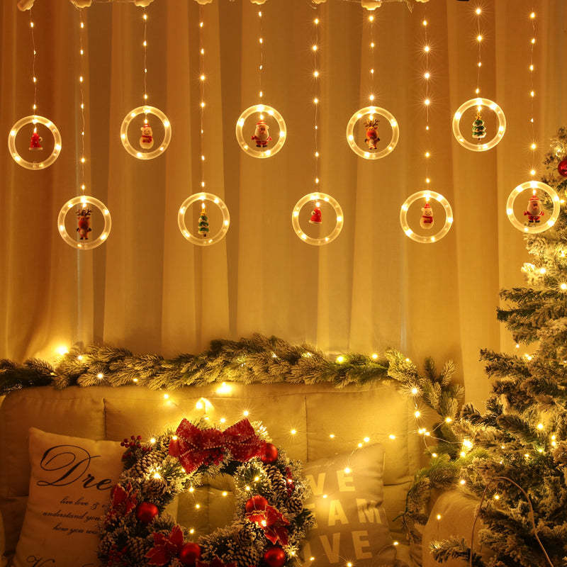 LED Wishing Light String Doll Ball Light-xinru