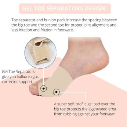 Orthopedic Toe Bunion Corrector Toe Separator Free Splitter-xinru shop