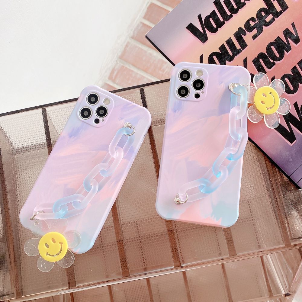 Aurora Smiley Chain Case-xinru