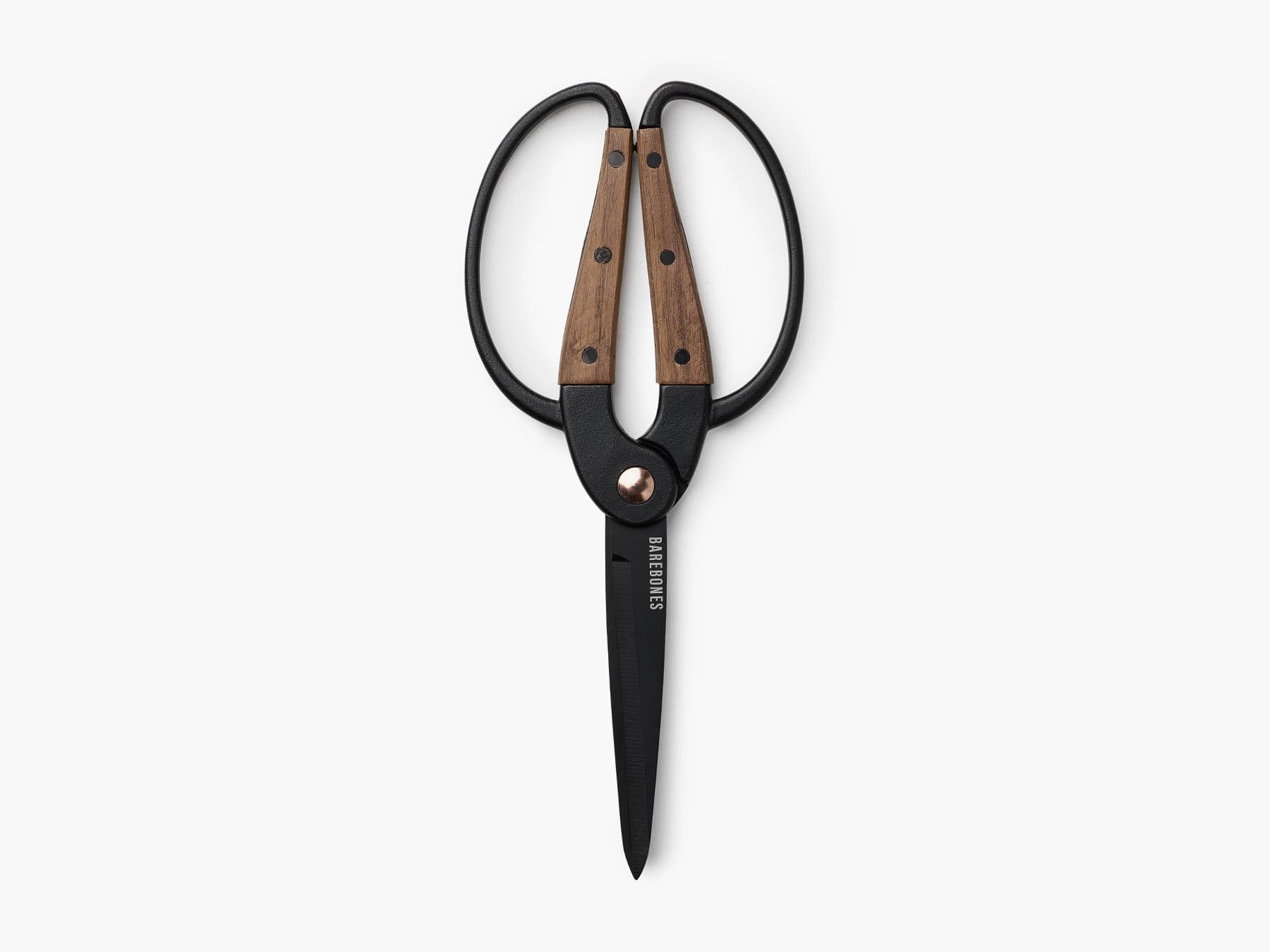 Barebones Living Walnut Garden Scissors-xinru shop