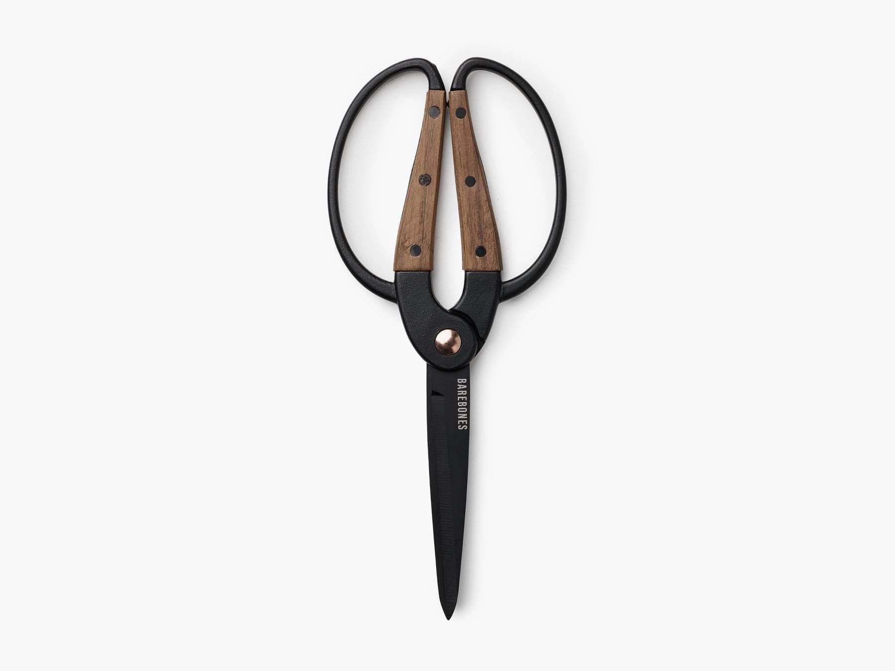 Barebones Living Walnut Garden Scissors-xinru shop
