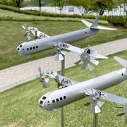 Super Fortress Aircraft Wind Spinner Metal Windmill Wind Energy-xinru