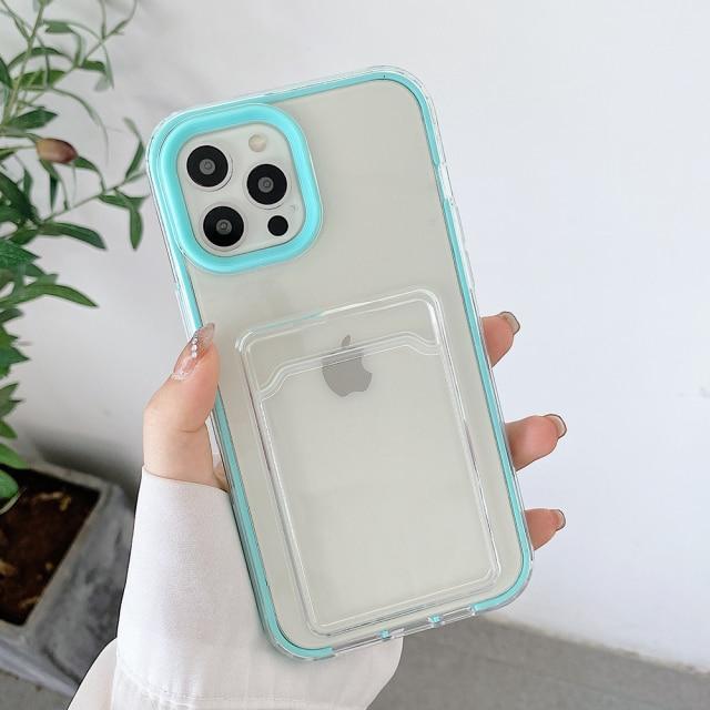 Clear Candy Wallet Case-xinru