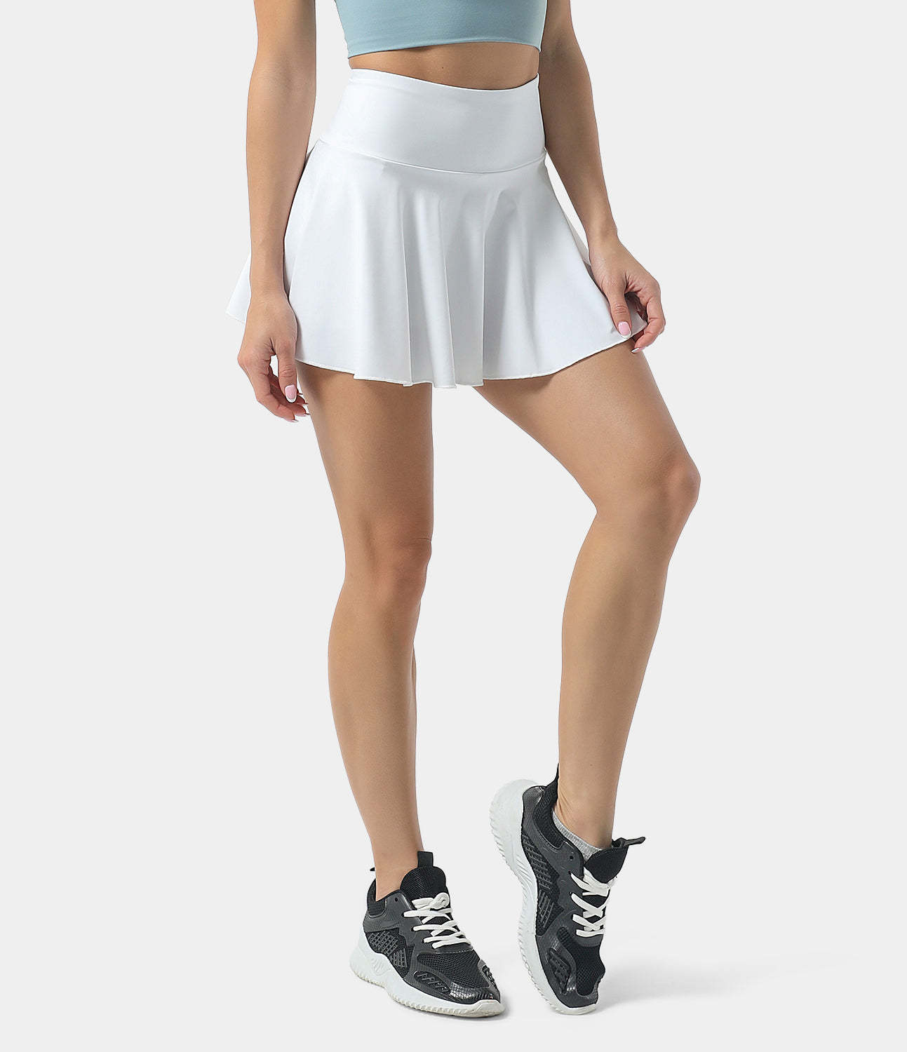 Women's Athletic High Waisted Tennis Skirts With Pockets-xinru shop
