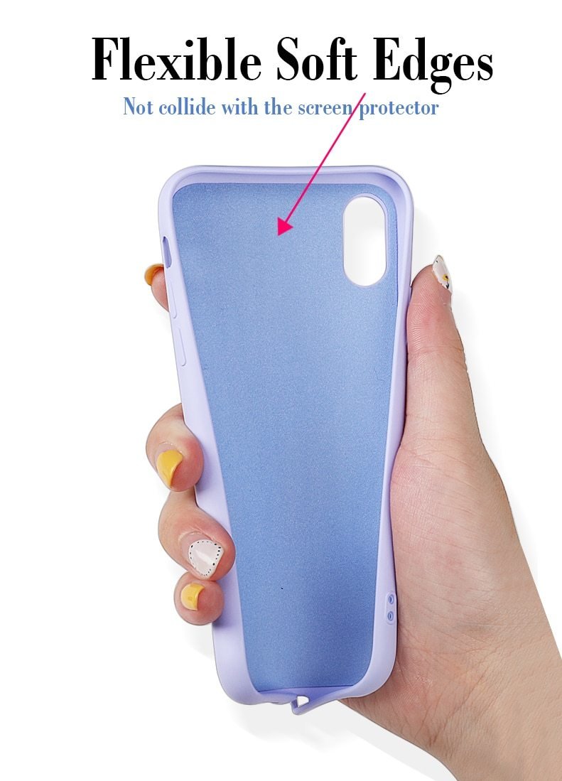 Purple Original Silicone Case-xinru