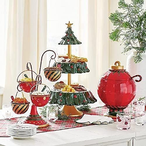 Christmas Snack Serving Stand-xinru shop