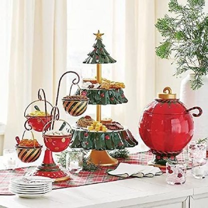 Christmas Snack Serving Stand-xinru shop