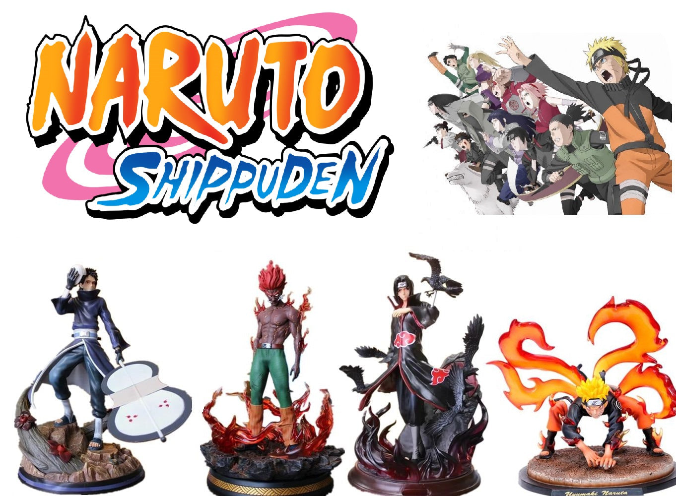 Anime Naruto Uzumaki Statue PVC Action Figure Collectible Model Toy-xinru