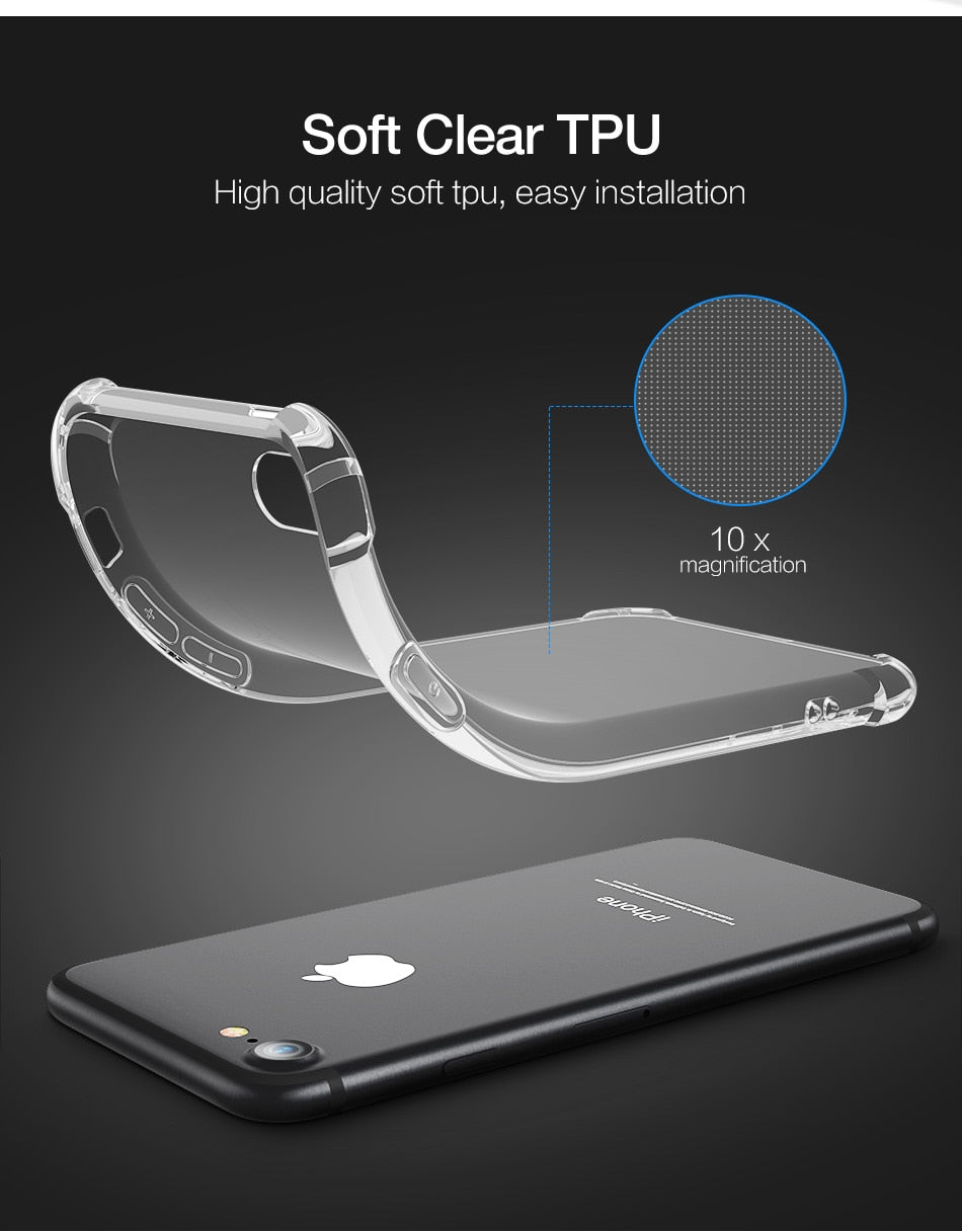 Clear Shockproof Case-xinru