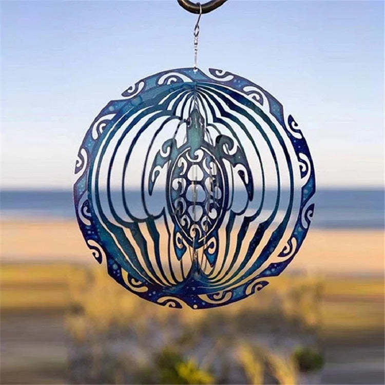 3D Turtle Wind Chime Spinner Outdoor Garden Patio Decoration-xinru