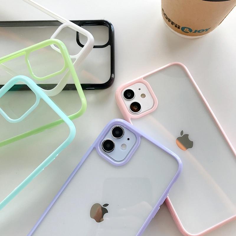 Clear Candy Bumper Case-xinru