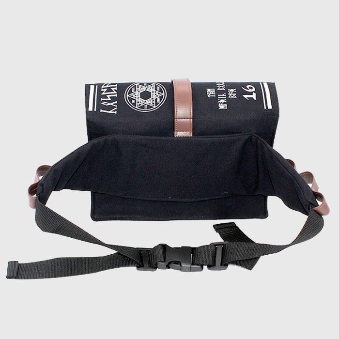 Gothic Magical Spell Book Messenger Crossbody Bag-xinru