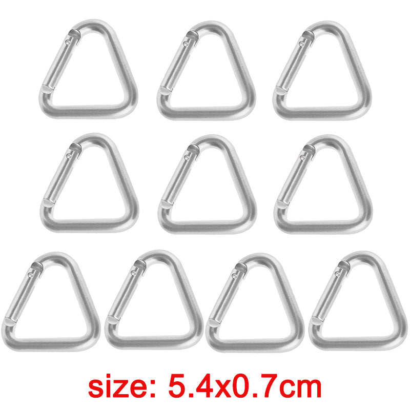 D Ring Snap Buckle Carabiner Keychain Camp EDC Tool Travelling Easy Carrying Kit-xinru
