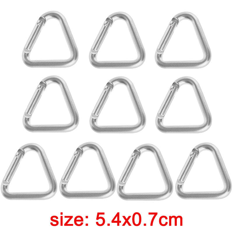 D Ring Snap Buckle Carabiner Keychain Camp EDC Tool Travelling Easy Carrying Kit-xinru
