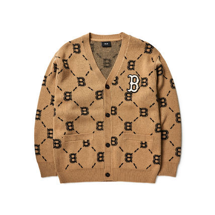 ★MLB★人気★送料込み★人気★DIA MONOGRAM CARDIGAN 3AKTM0214-xinru shop