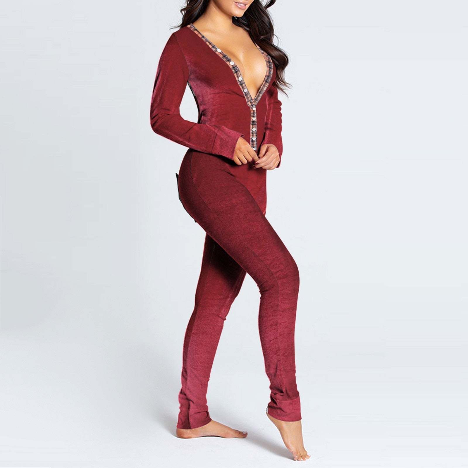 Unisex Bear Rompers Hooded Button Back Flap-xinru