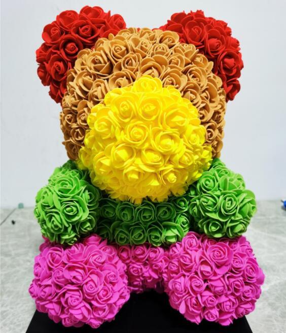 Mother's Day Gift Rose Teddy Bear For Mom-xinru