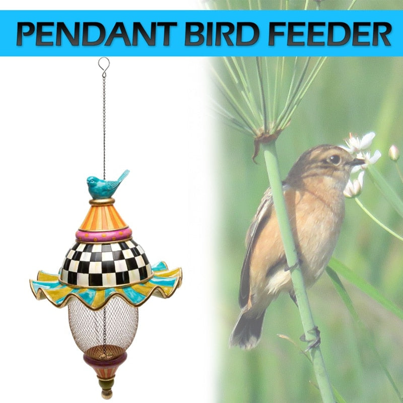 Pendant Bird Feeder For Outdoors Squirrel Proof  Wild Birds Birdhouse-xinru