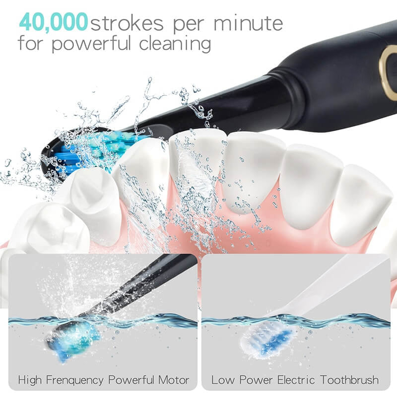 5 Mode Electric Toothbrush Sonic Rechargeable Smart Toothbrush-xinru