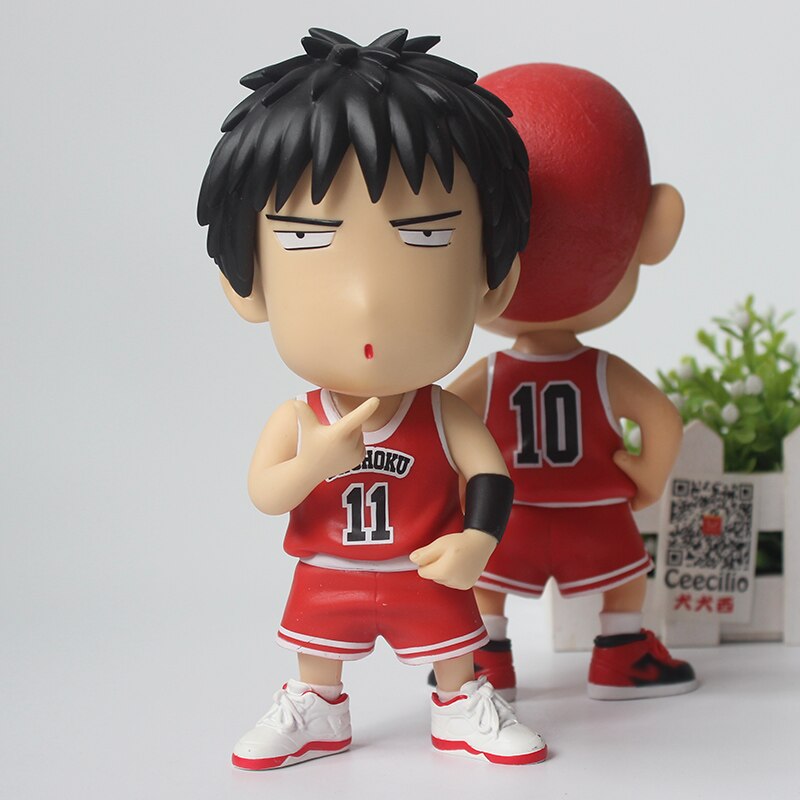 Anime Slam Dunk Sakuragi Flower Road Kaede Rukawa PVC Figure New Bulk-xinru