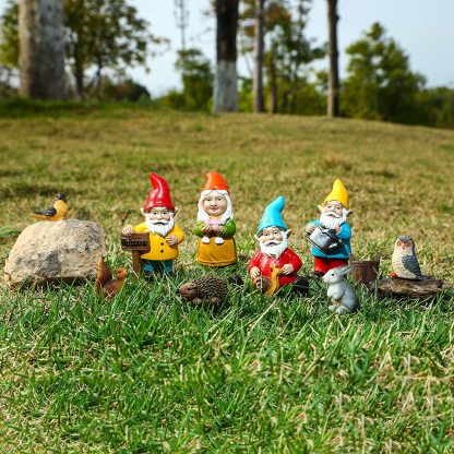 Garden Outdoor Gnome Animal Home Yard Decoration-xinru