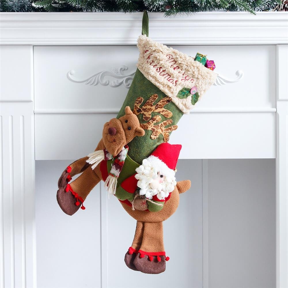 Large Candy Bags Christmas Stocking-xinru shop
