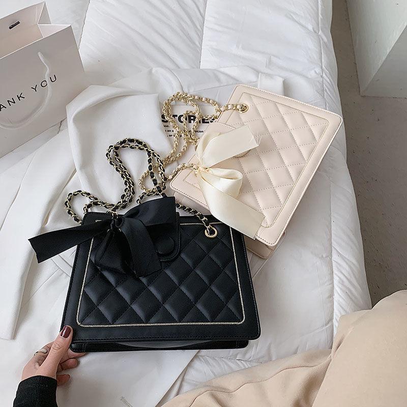 チェーンショルダーメッセンジャーバッグ-xinru shop