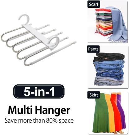 Closet Organizer Multi Functional Pants Rack 5 Layers-xinru