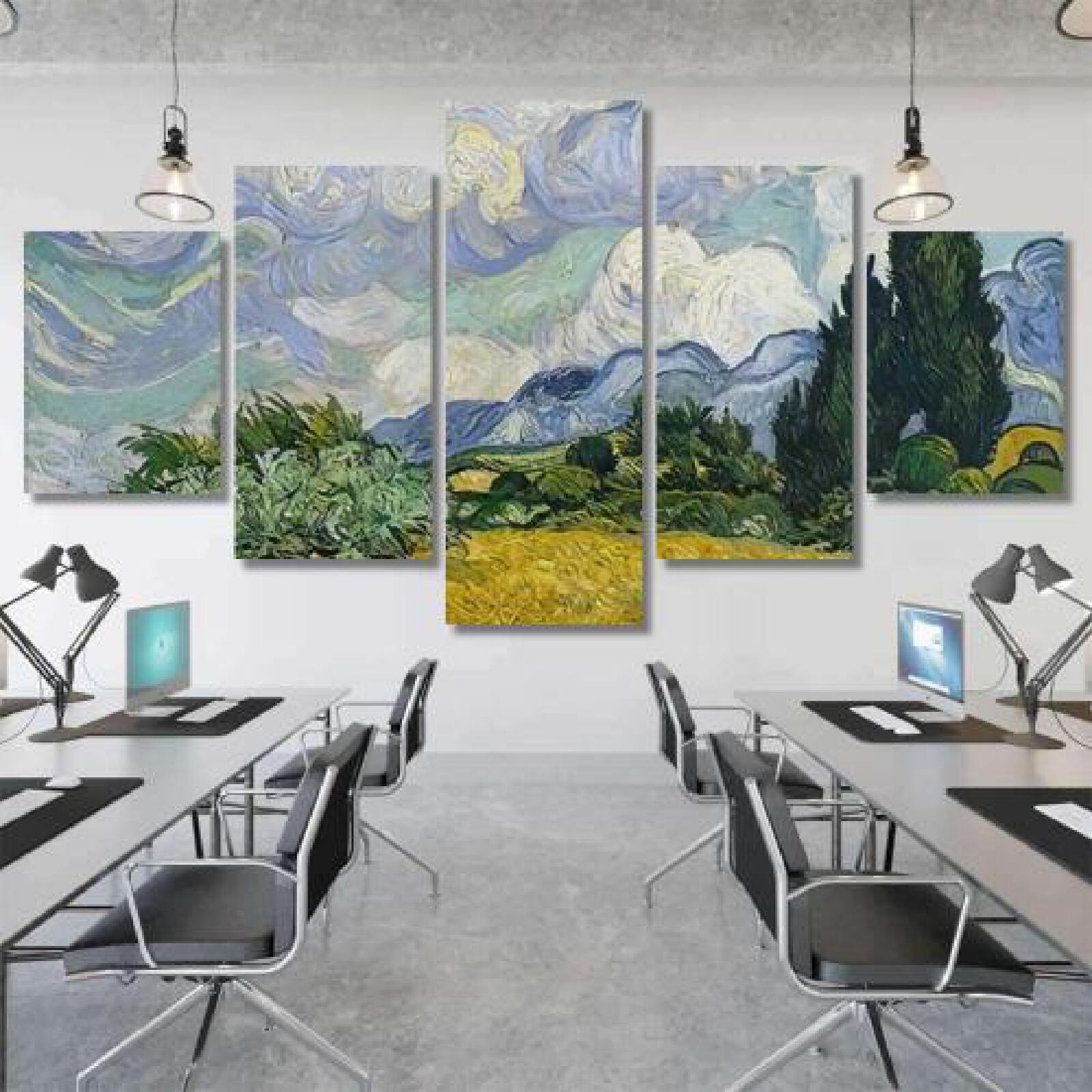 Wheat Field Cypresses by Vincent Van-xinru shop