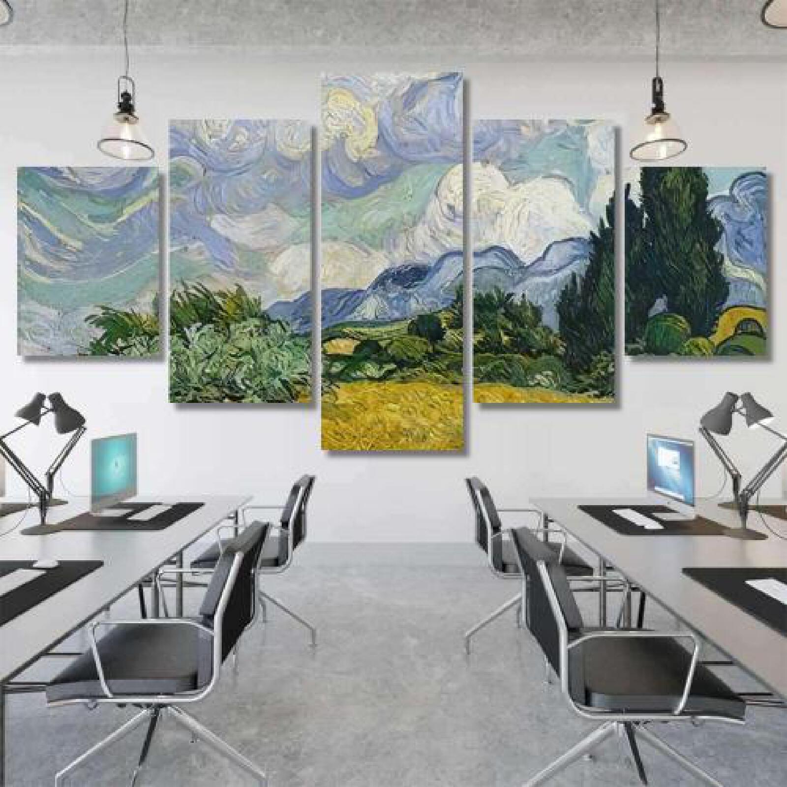 Wheat Field Cypresses by Vincent Van-xinru shop