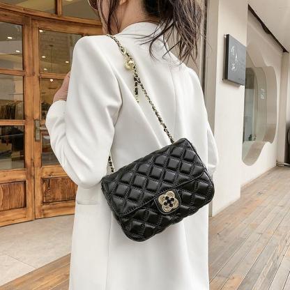 人気のオールマッチ斜めショルダーバッグ-xinru shop