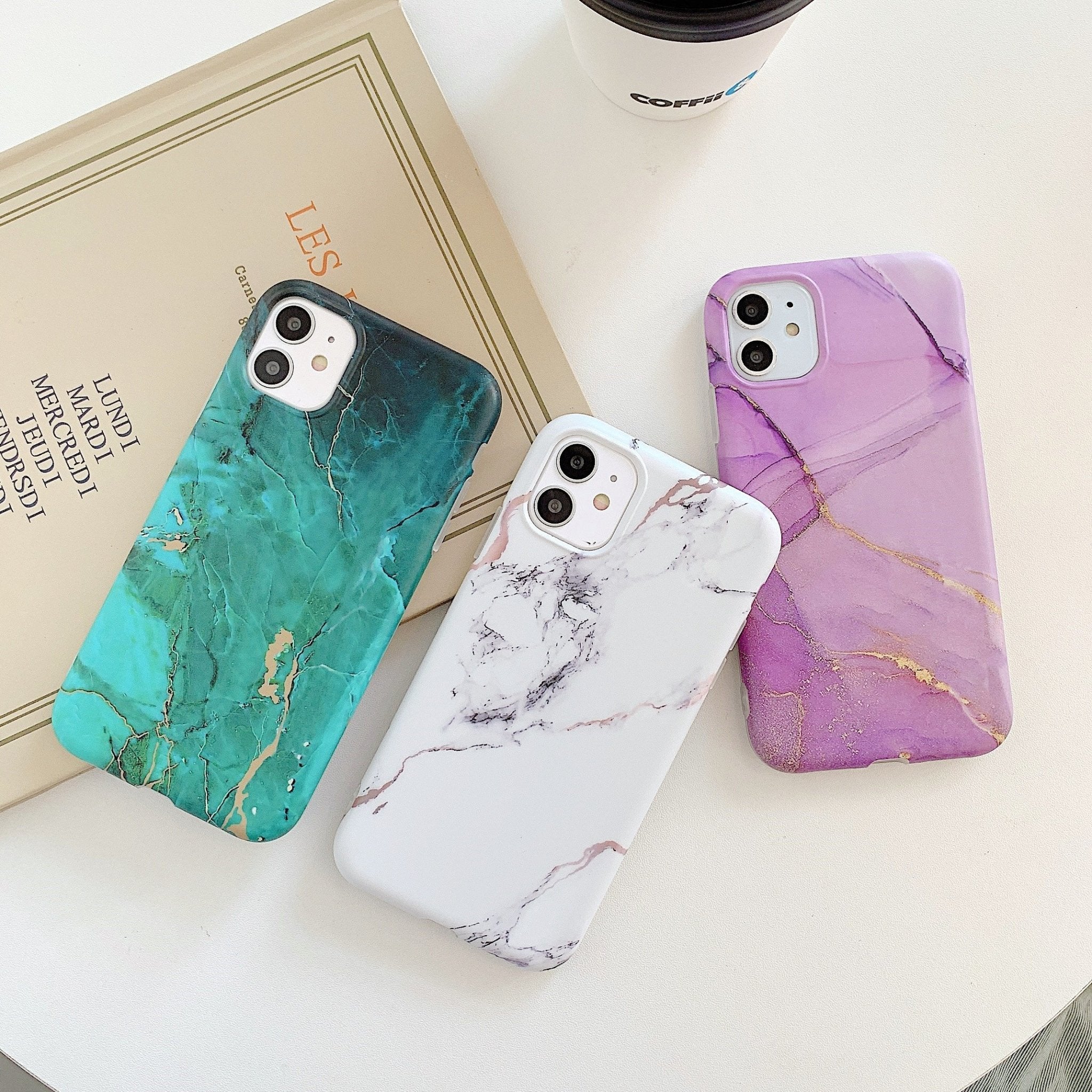 Gradient Marble Case-xinru