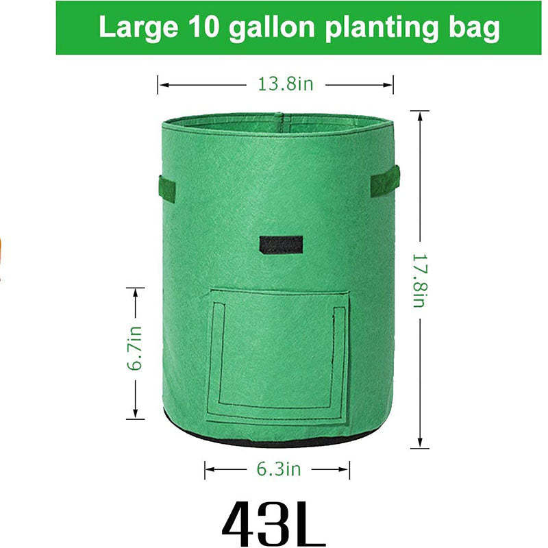 Growing Blue With Flip Lid And Handle For Potato Vegetable Plants-xinru