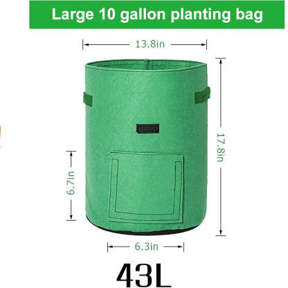 Growing Blue With Flip Lid And Handle For Potato Vegetable Plants-xinru