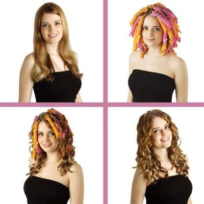 No Heat Magic Hair Curlers閿?2pcs閿?-xinru shop