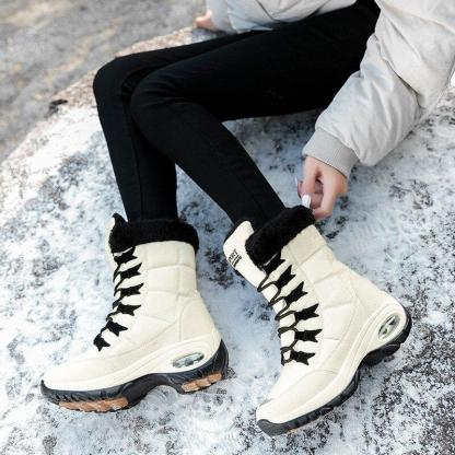 Winter Women Warm Mid-Calf Snow Boots-xinru shop