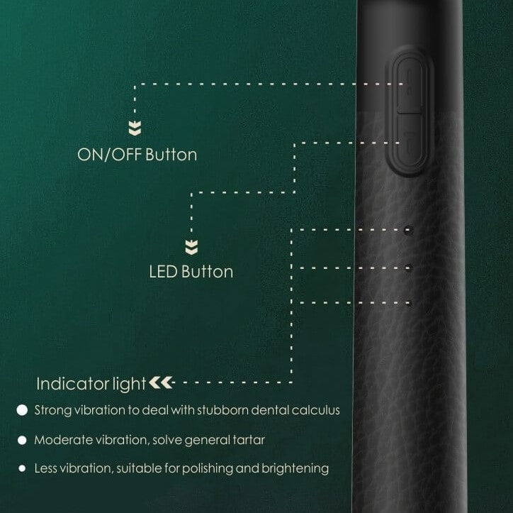 Adjustable Electric Ultrasonic Teeth Whitening Scaler Calculus Remover-xinru