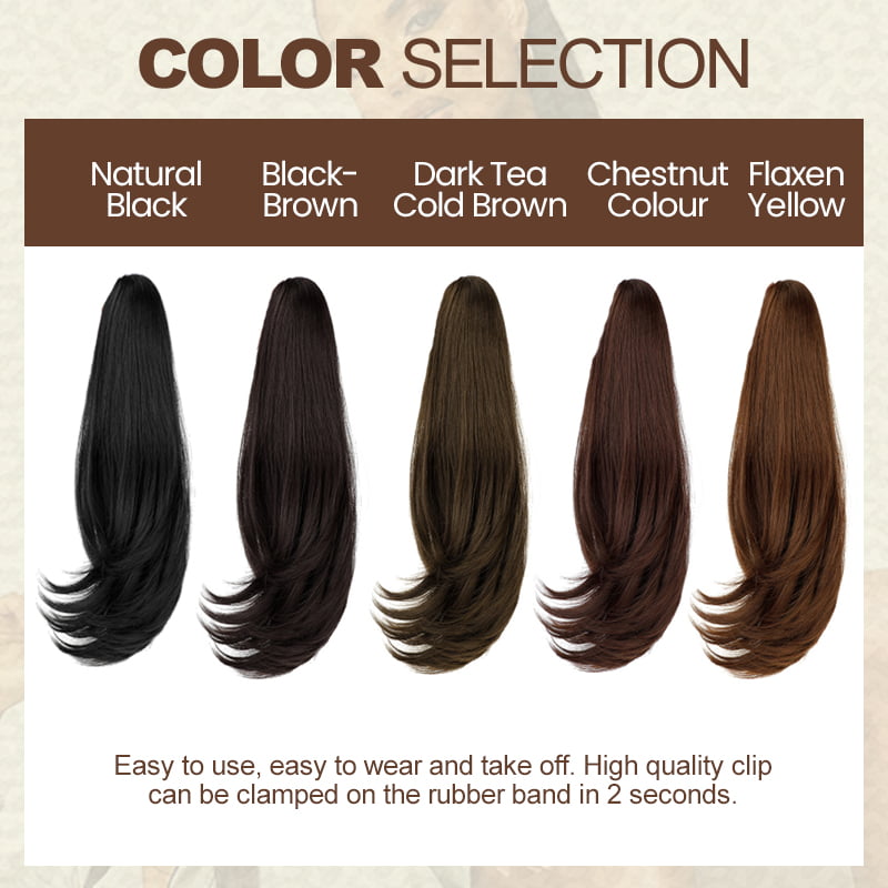 Naturally High Ponytail Hair Clip-xinru