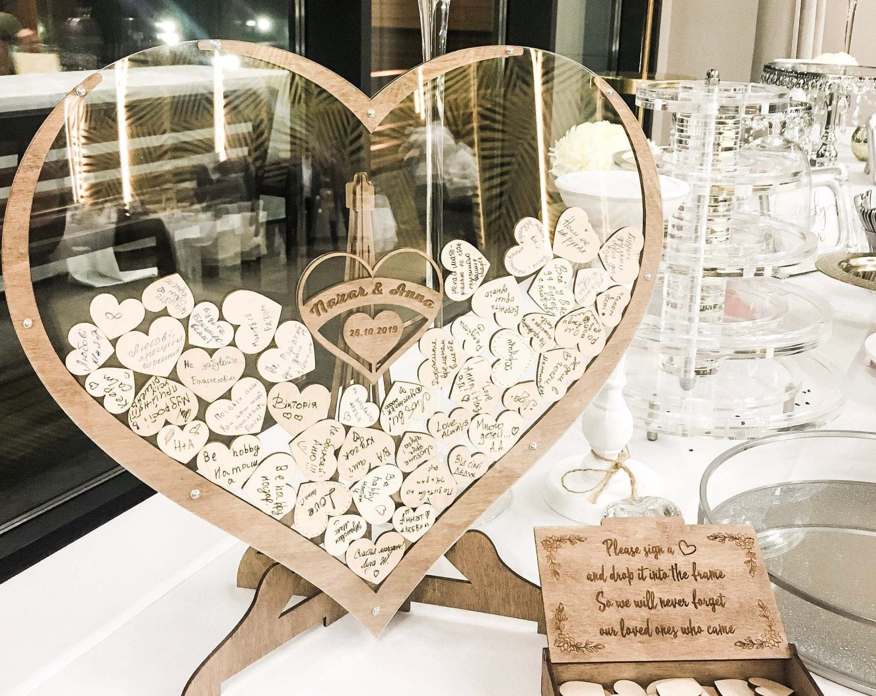 Wedding Alternative Guest Book Set Guest Book Sign Wedding Decor-xinru