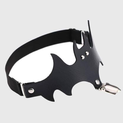 Lady Adjustable Halloween Bat Wing Thigh Leg Stockings Suspender Garter Belt-xinru