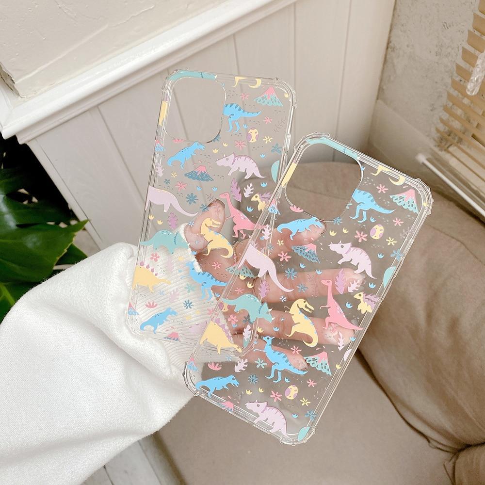 Clear Dinosaur Case-xinru