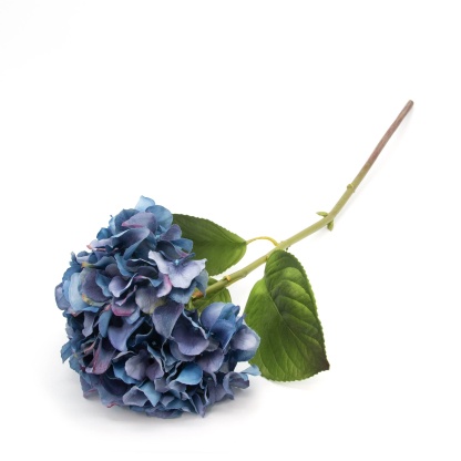 Artificial Large Single Headed Blue Hydrangea 28.5"-xinru shop