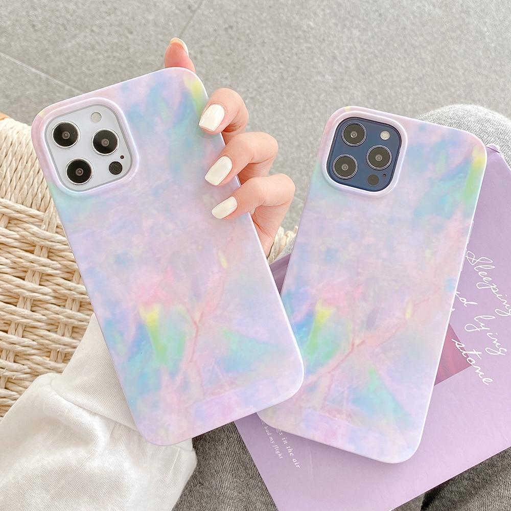 Aurora Marble Case-xinru
