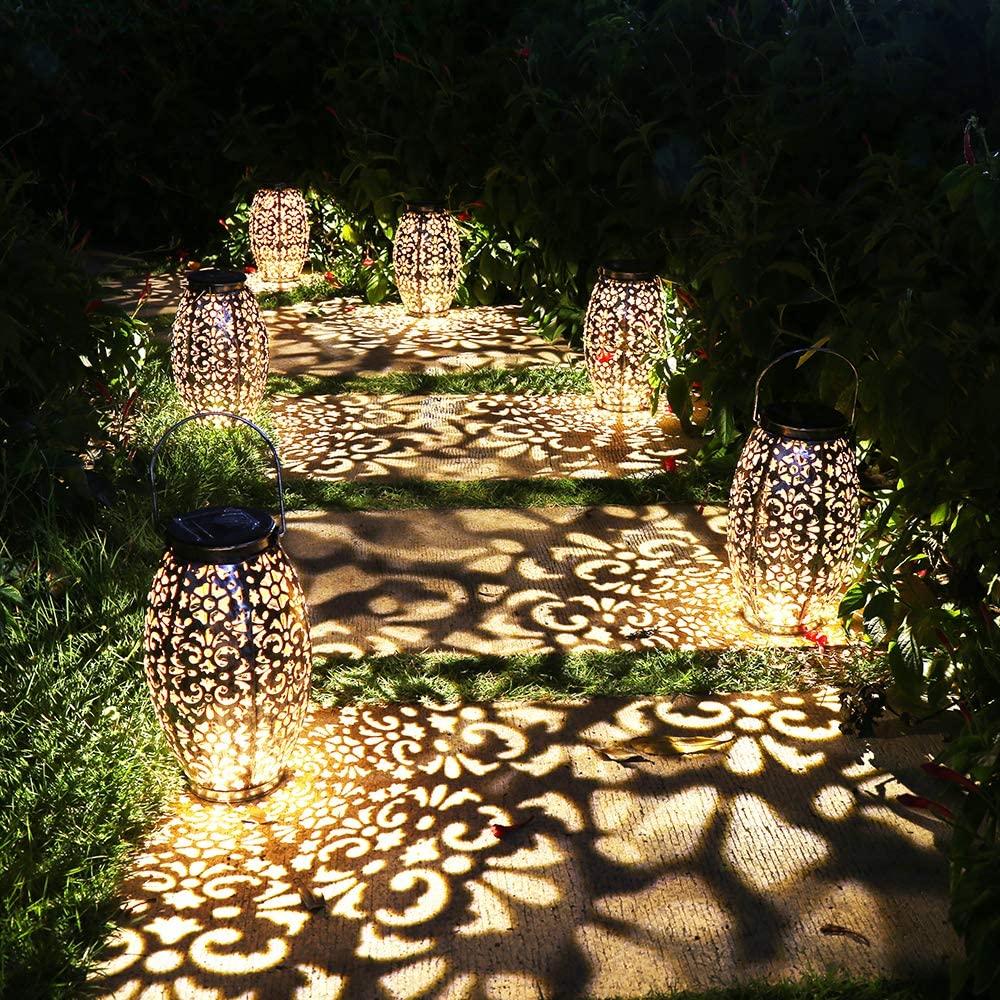 Solar Outdoor Hanging Lanterns-xinru shop