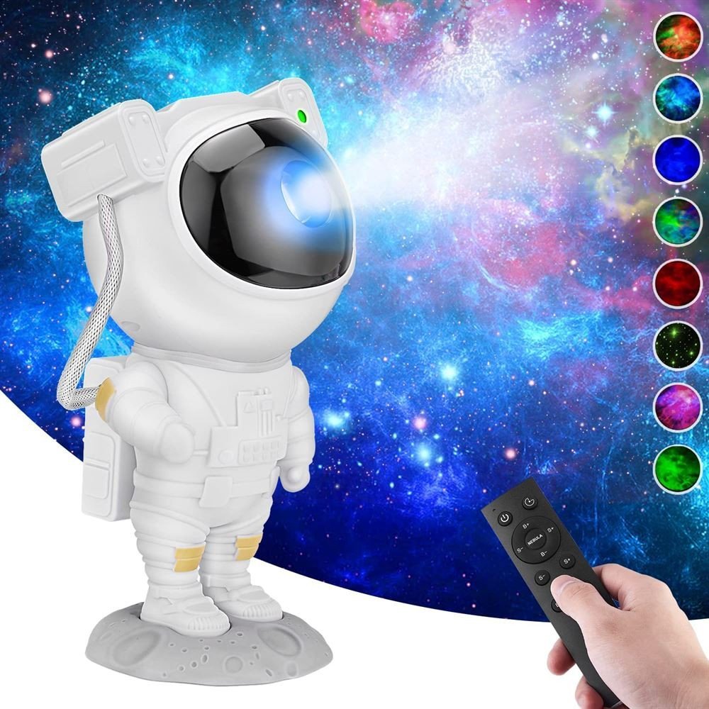 Astronaut Nebula Star Light Projector-xinru