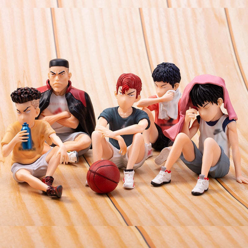 Slam Dunk PVC Action Figures Dolls Boys Toys Doll Birthday Christmas Gifts-xinru