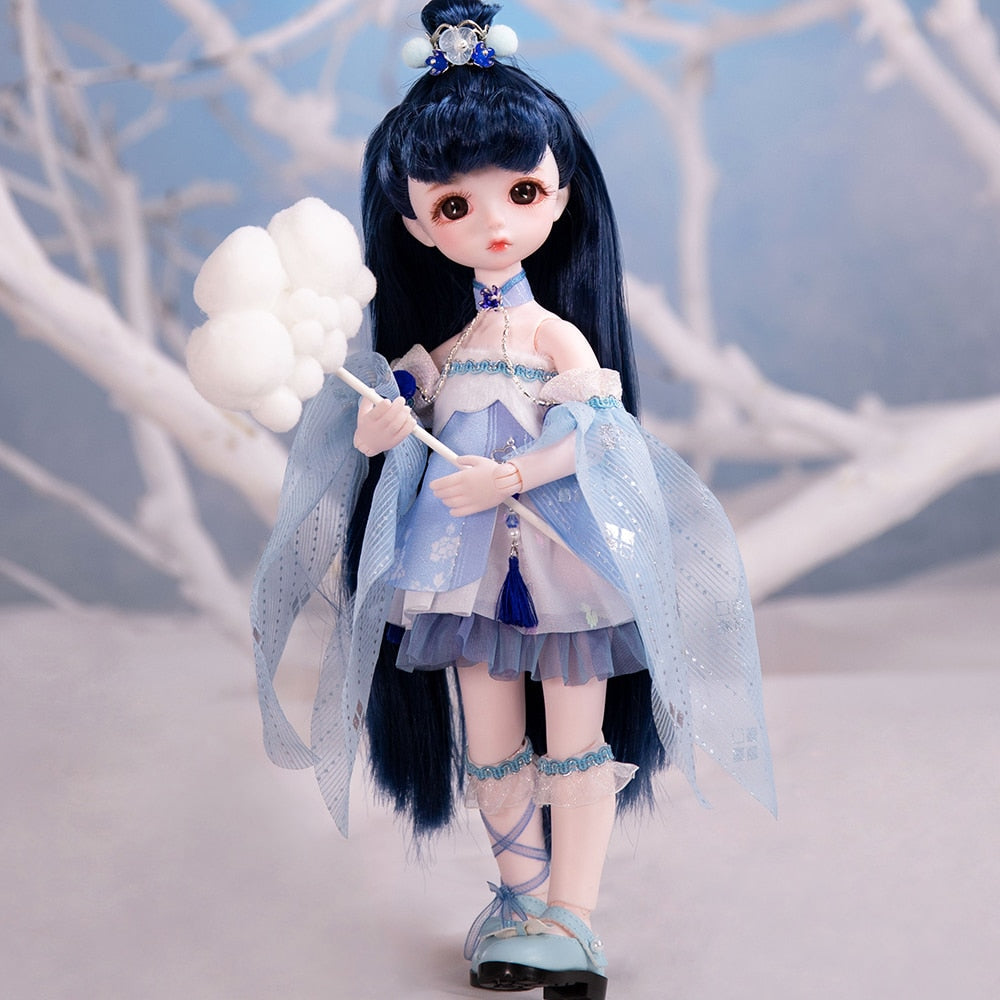 1/6 Fairy Dolls BJD Ball Jointed Doll Full Set-xinru