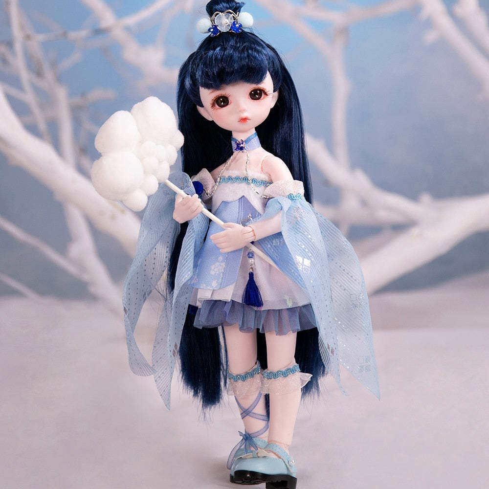1/6 Fairy Dolls BJD Ball Jointed Doll Full Set-xinru