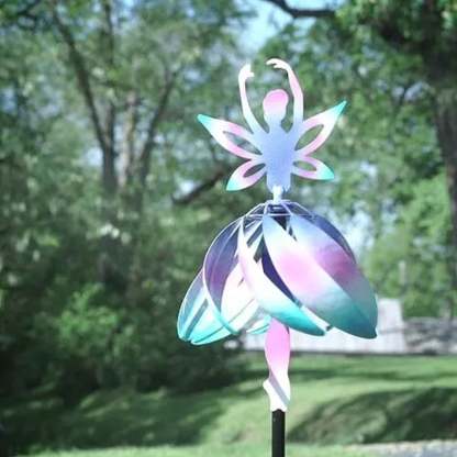 Innovative Whimsical Fairy Ballerina Wind Spinner-xinru